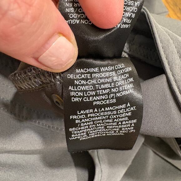 Kuhl Size 16 Short Convertible Hiking Pants Gray Outdoors Gorpcore Roll Up Leg - Picture 4 of 16